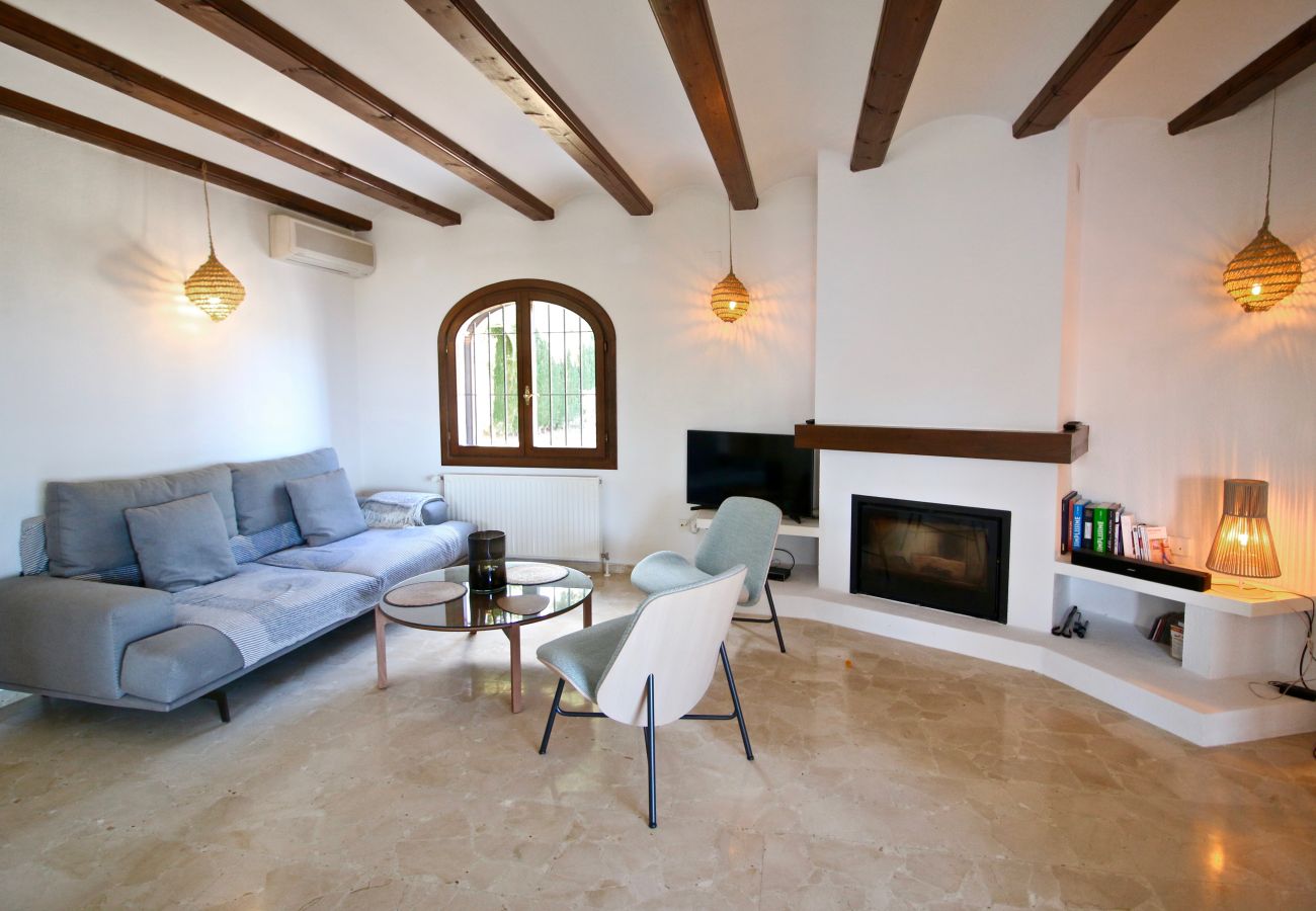 Villa in Denia - Luxuriöse Villa San Juan DH 6 Personen mit Klimaanlage und WIFI