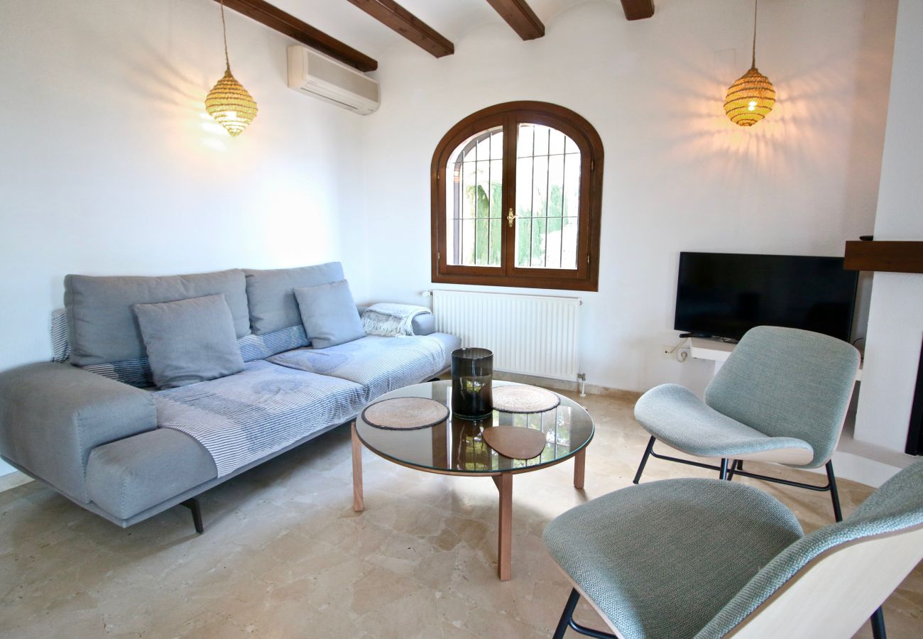 Villa in Denia - Luxuriöse Villa San Juan DH 6 Personen mit Klimaanlage und WIFI