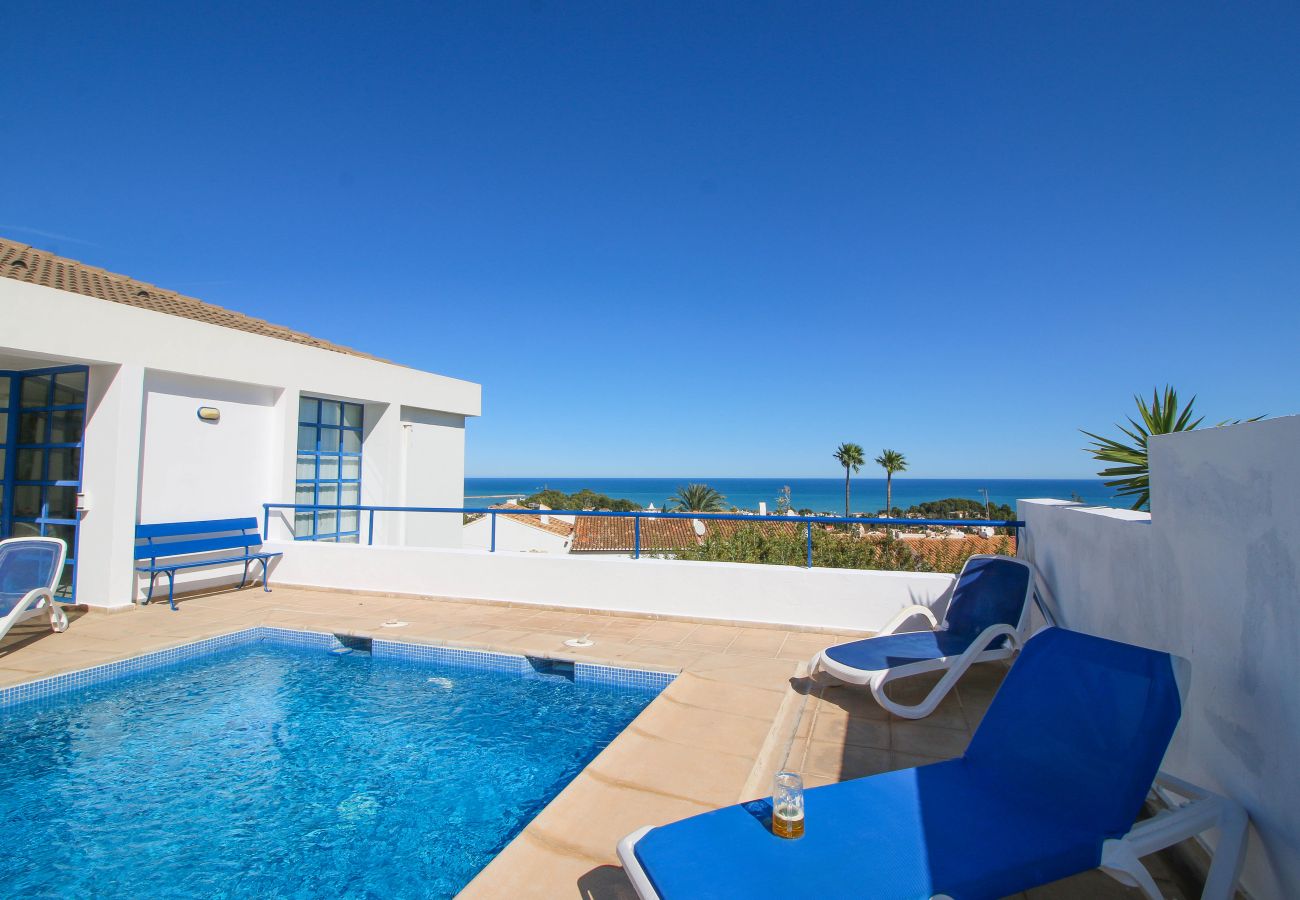 Villa in Denia - Moderne Villa mit Meerblick in Galeretes JU