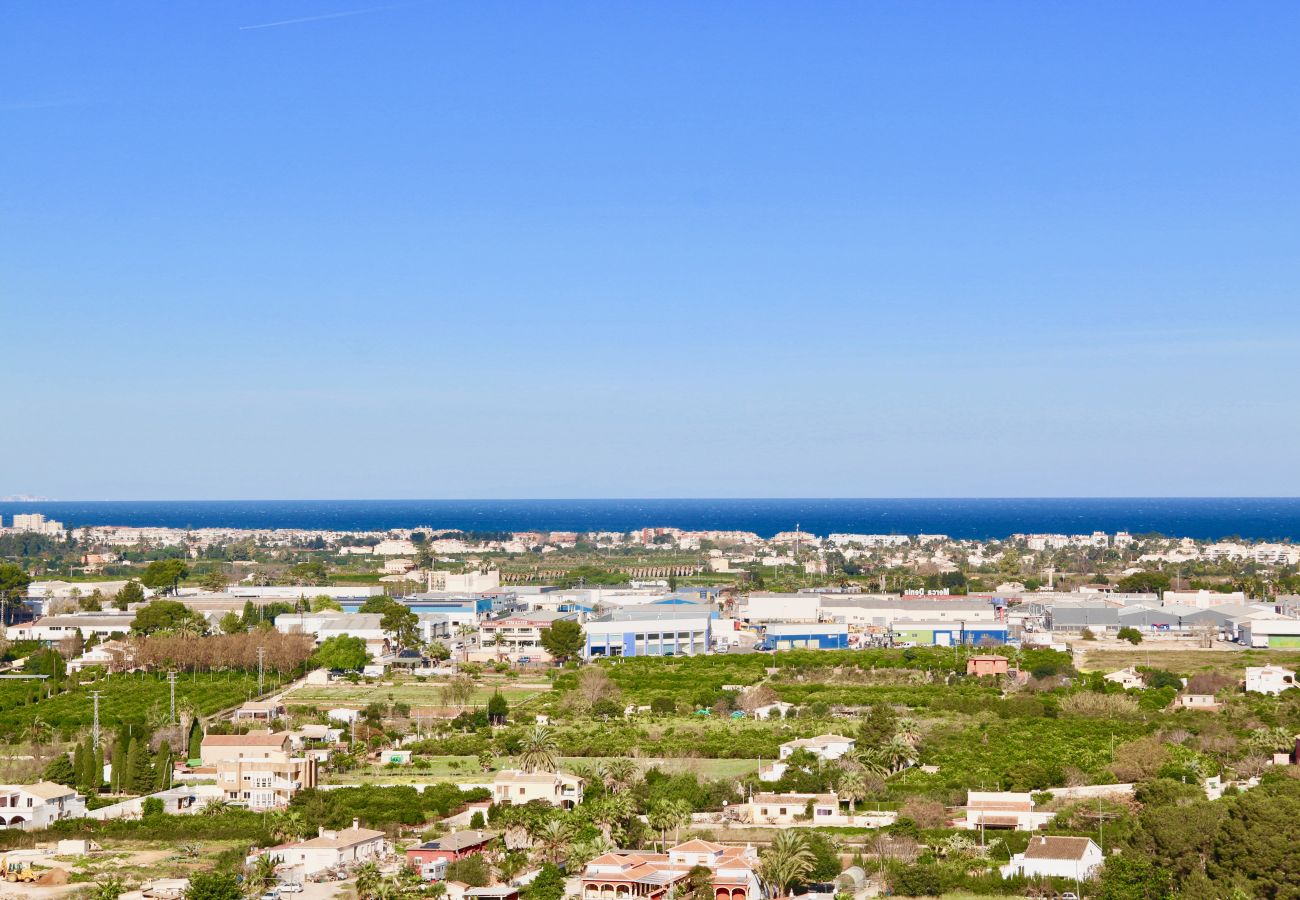 Villa in Denia - Villa mit Meerblick, Klimaanlage und Marquesa CaMar Pool für 4 Personen