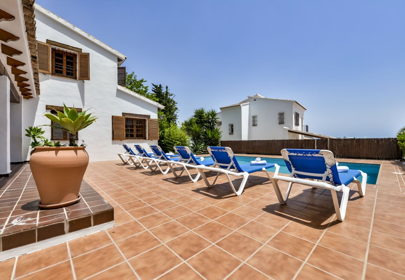 Villa in Moraira - Villa zur Miete in Moraira ANDURINA, für 10 pax in der Nähe des Meeres und privatem Schwimmbad