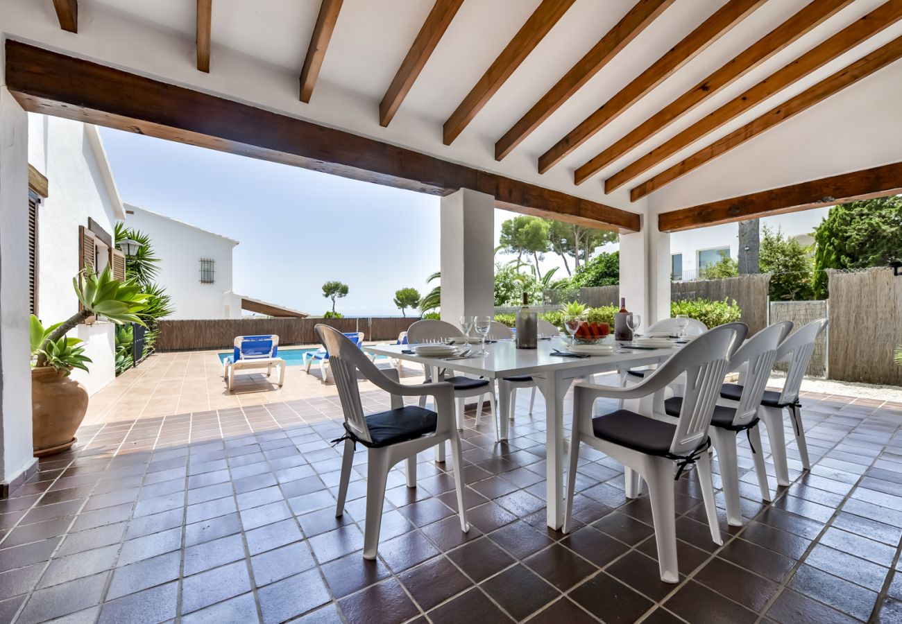 Villa in Moraira - Villa zur Miete in Moraira ANDURINA, für 10 pax in der Nähe des Meeres und privatem Schwimmbad