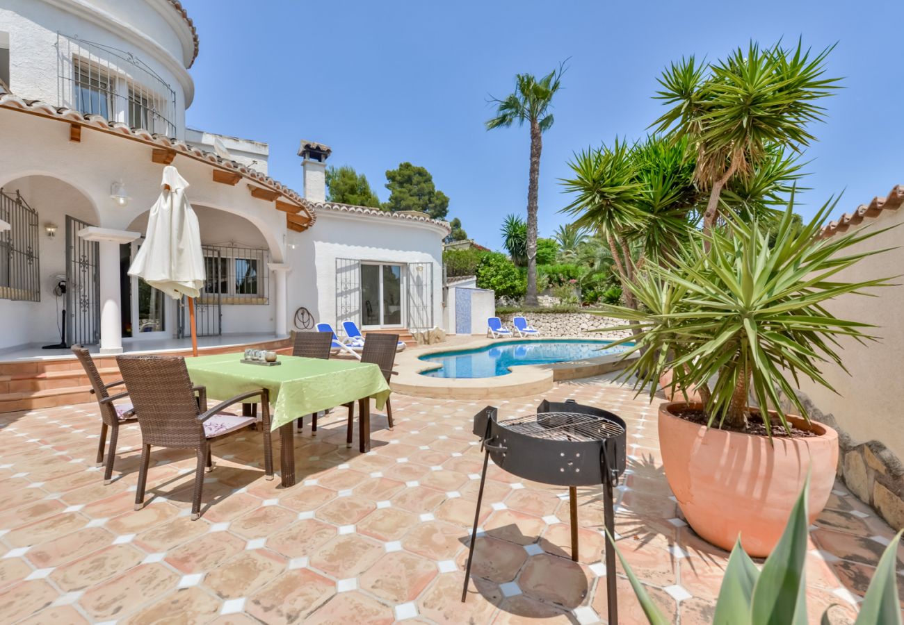 Villa in Moraira - SEBASTIAN, Villa für 4 Personen in Moraira und privater Pool. kostenloses WLAN