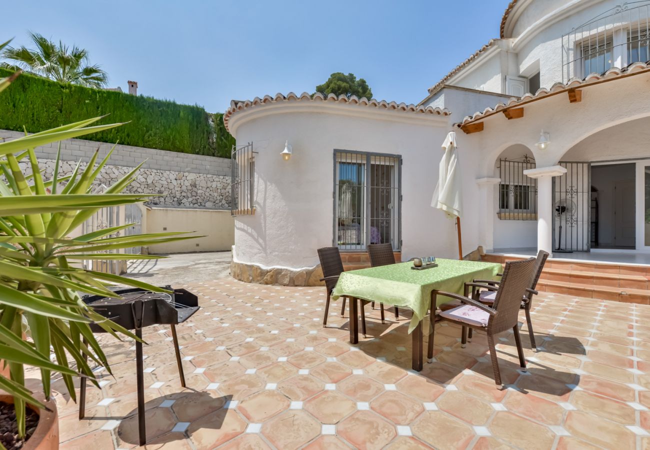 Villa in Moraira - SEBASTIAN, Villa für 4 Personen in Moraira und privater Pool. kostenloses WLAN