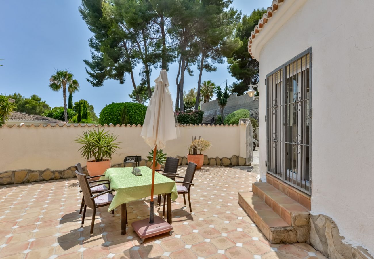 Villa in Moraira - SEBASTIAN, Villa für 4 Personen in Moraira und privater Pool. kostenloses WLAN