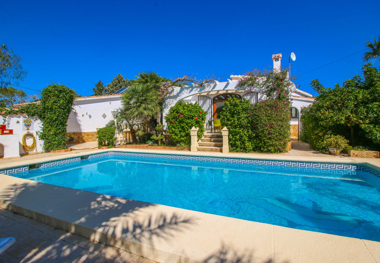 Villa in Denia - Schöne Villa mit kostenlosem WIFI Santa Lucia BA