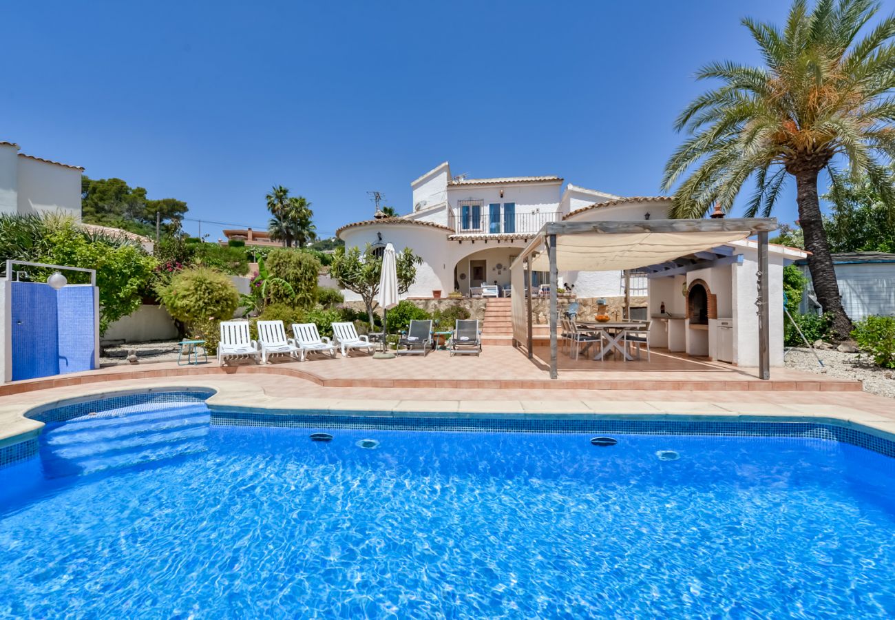 Villa in Moraira - PURA VIDA, Villa in Moraira für 7 Personen mit privatem Pool und kostenlosem WLAN