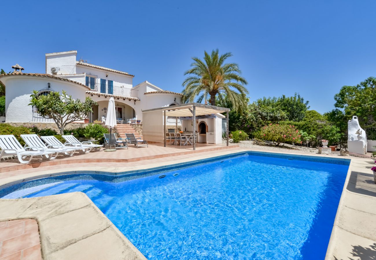 Villa in Moraira - PURA VIDA, Villa in Moraira für 7 Personen mit privatem Pool und kostenlosem WLAN