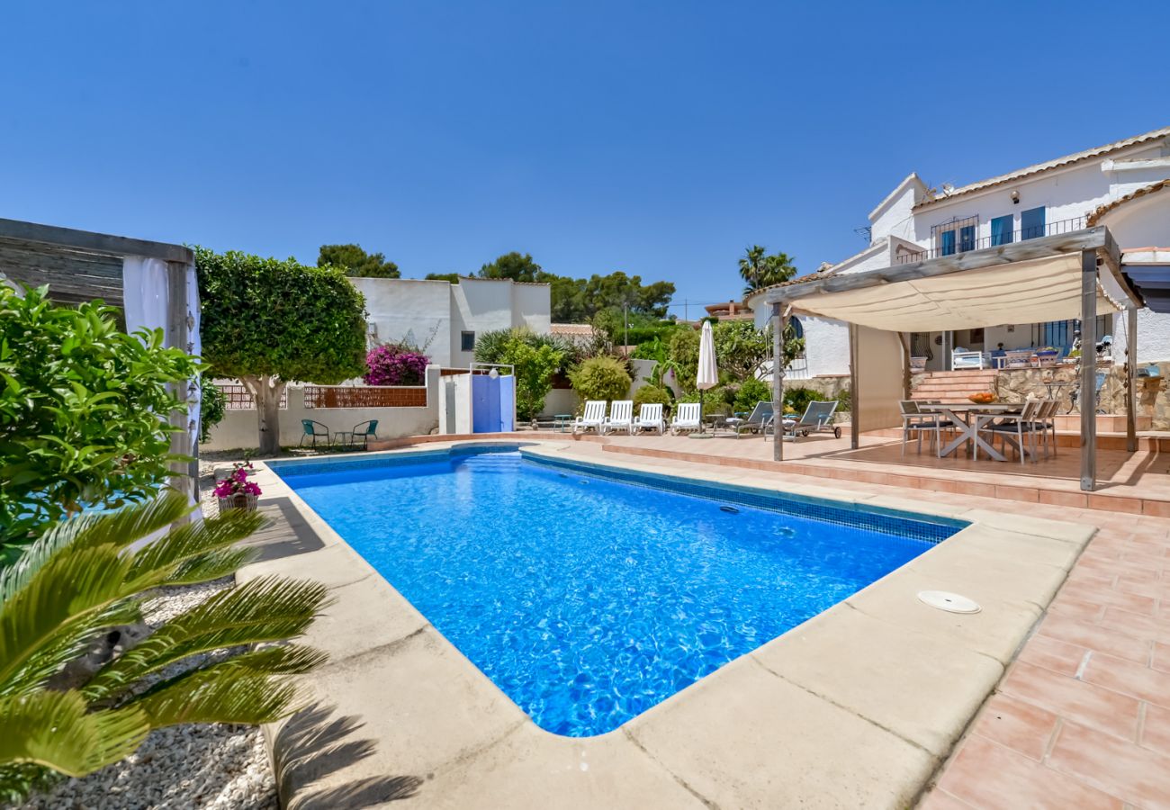 Villa in Moraira - PURA VIDA, Villa in Moraira für 7 Personen mit privatem Pool und kostenlosem WLAN