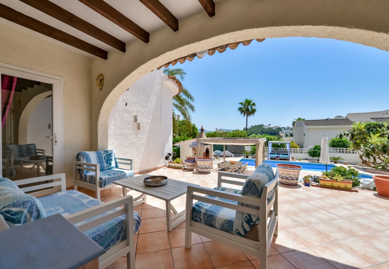 Villa in Moraira - PURA VIDA, Villa in Moraira für 7 Personen mit privatem Pool und kostenlosem WLAN