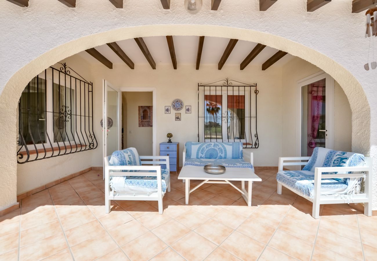 Villa in Moraira - PURA VIDA, Villa in Moraira für 7 Personen mit privatem Pool und kostenlosem WLAN