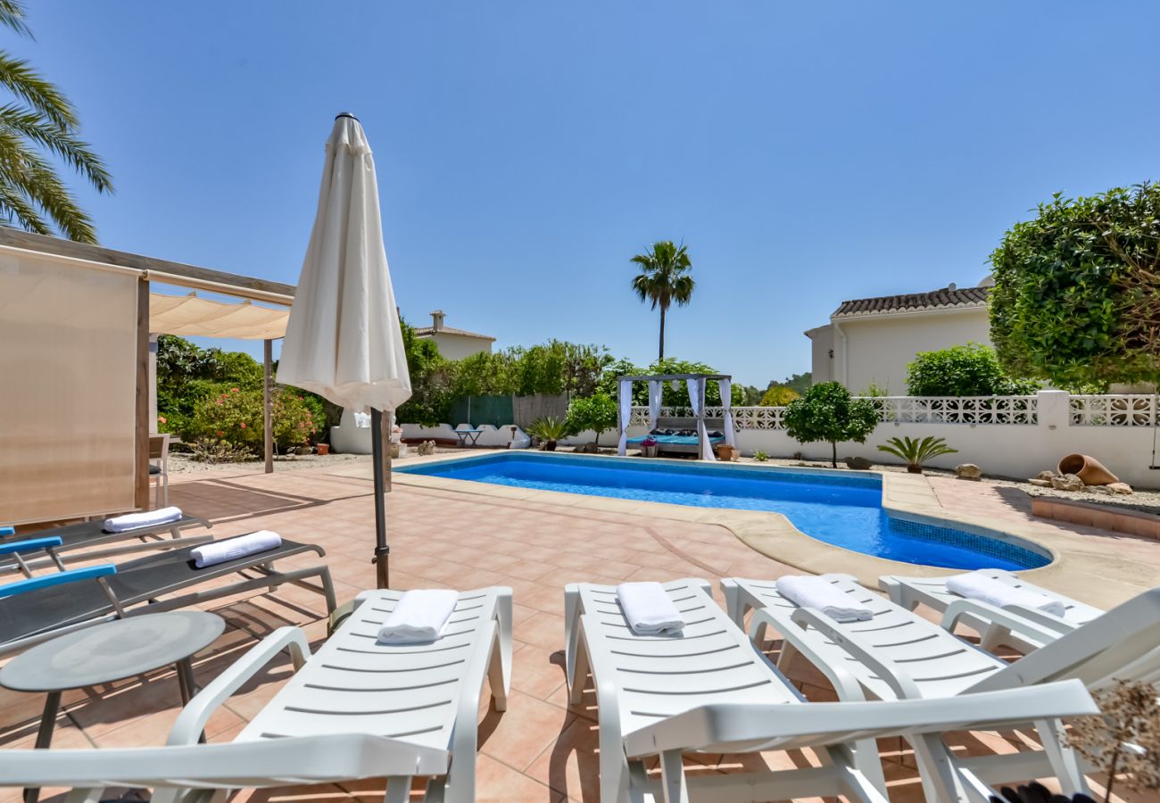 Villa in Moraira - PURA VIDA, Villa in Moraira für 7 Personen mit privatem Pool und kostenlosem WLAN