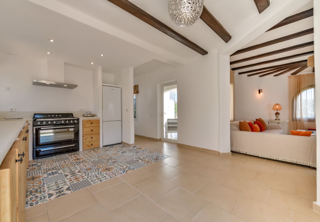 Villa in Moraira - PURA VIDA, Villa in Moraira für 7 Personen mit privatem Pool und kostenlosem WLAN