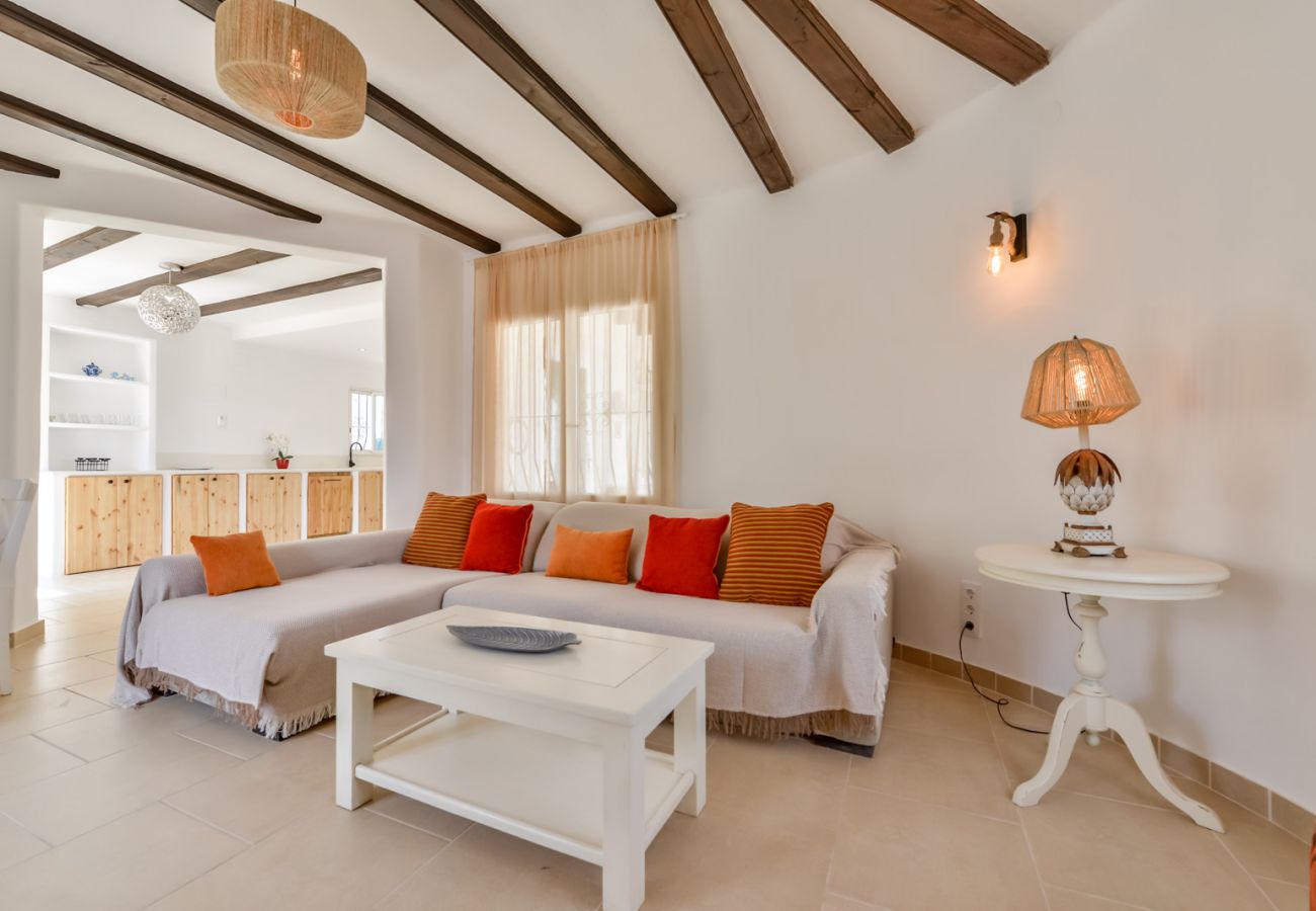 Villa in Moraira - PURA VIDA, Villa in Moraira für 7 Personen mit privatem Pool und kostenlosem WLAN