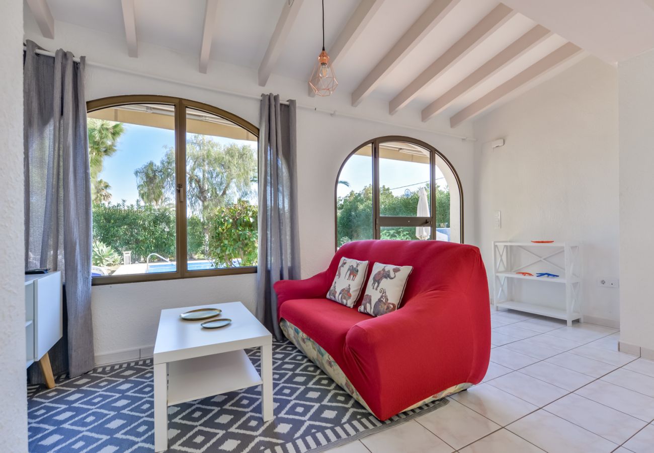 Villa in Moraira - Villa zur Miete in Moraira BENIALI,  für 6 Personen mit privatem Pool.