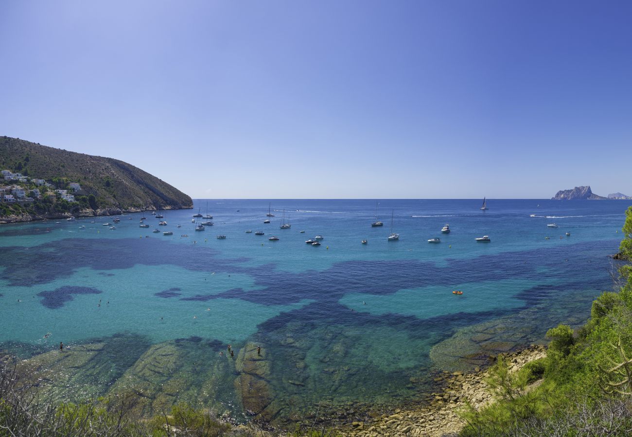 Ferienwohnung in Moraira - Wohnung zur Miete in El Portet, BELLISSIMO für 6 pax