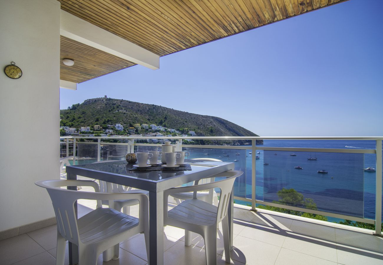 Ferienwohnung in Moraira - Wohnung zur Miete in El Portet, BELLISSIMO für 6 pax