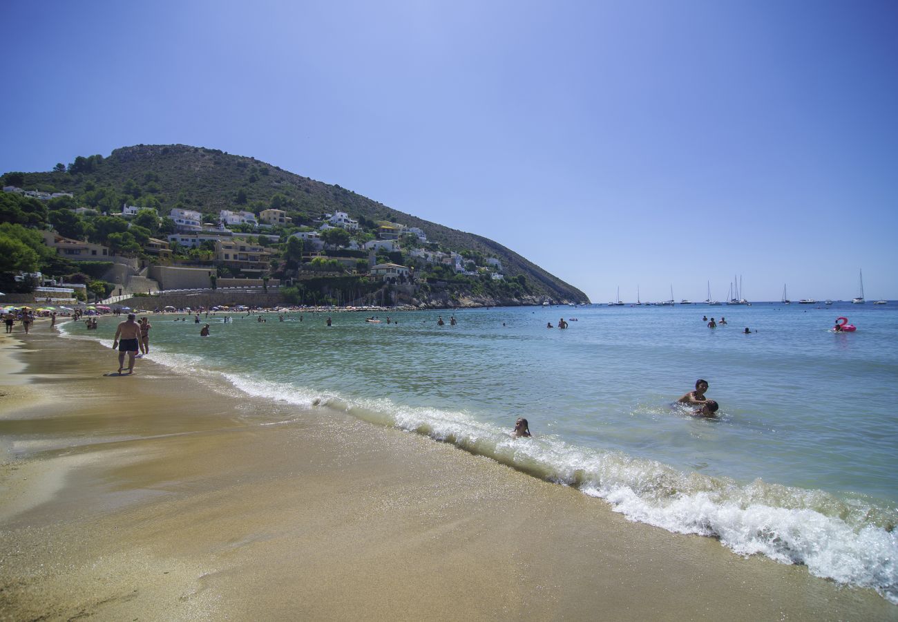 Ferienwohnung in Moraira - Wohnung zur Miete in El Portet, BELLISSIMO für 6 pax