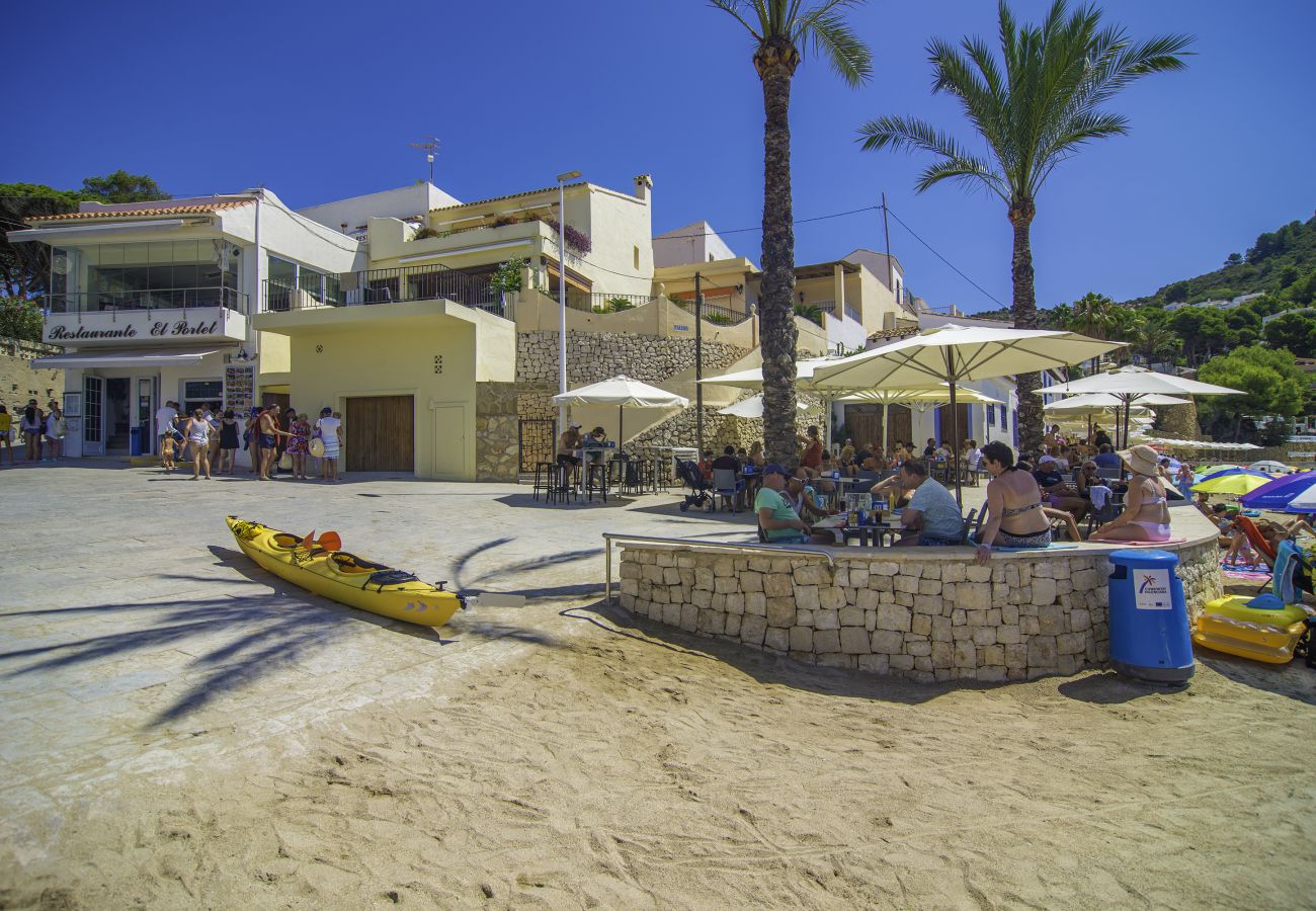 Ferienwohnung in Moraira - Wohnung zur Miete in El Portet, BELLISSIMO für 6 pax