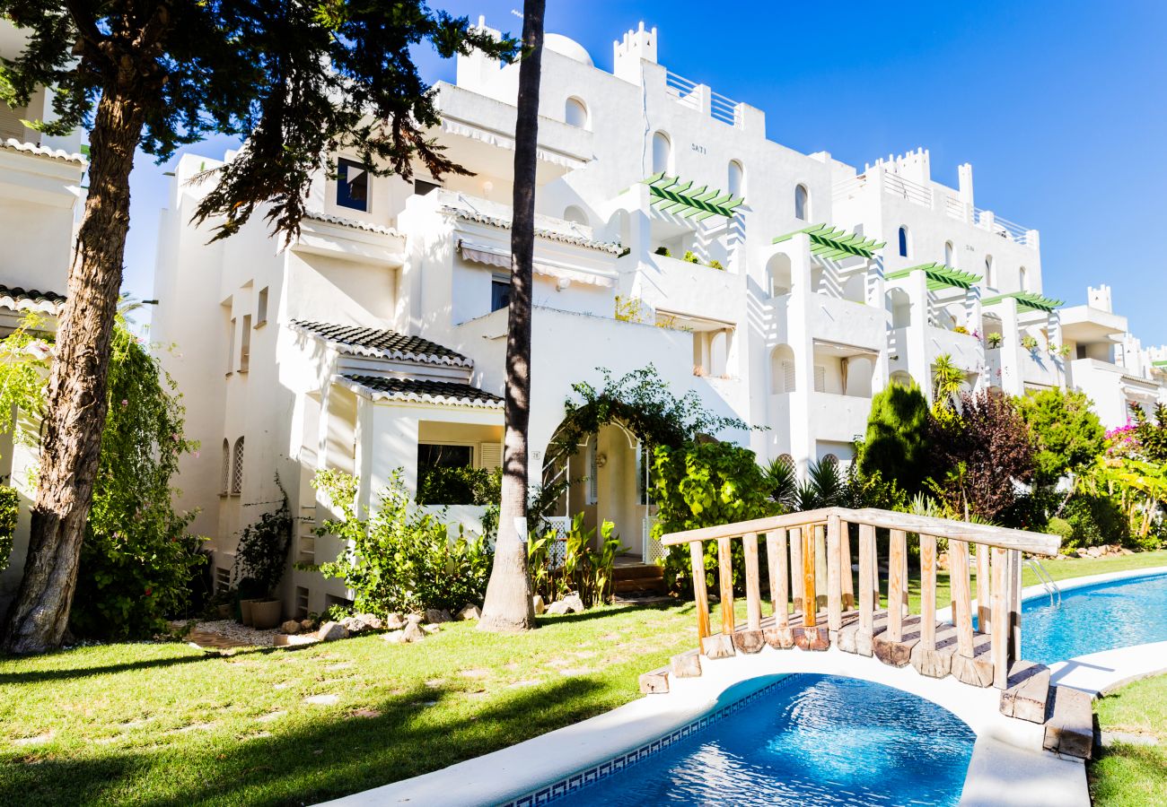 Ferienwohnung in Javea - Oasis Club II Triplex Apartment, Pool, Terrassen und 5 Minuten vom Strand