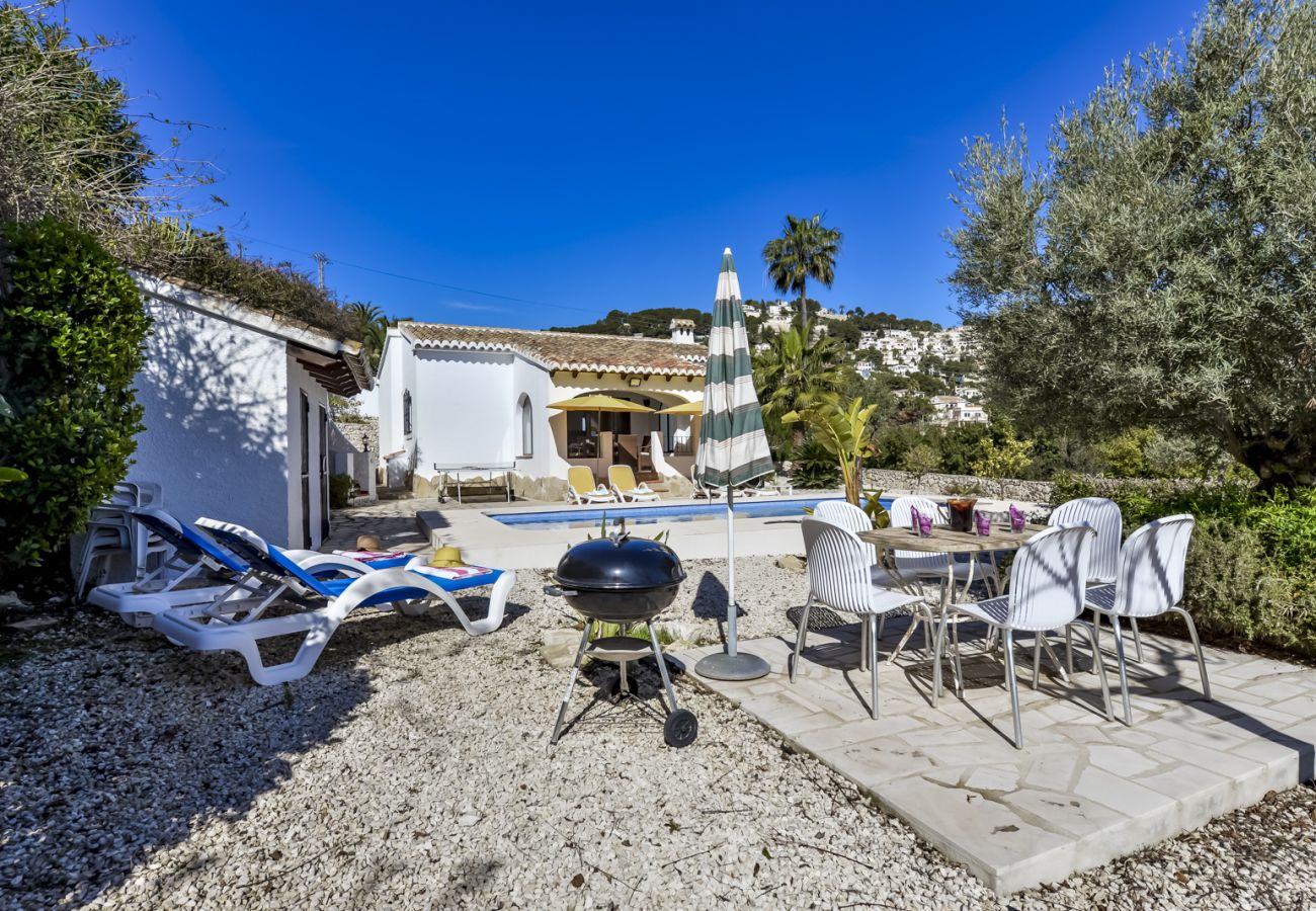 Villa in Moraira - Ferienhäuser in Moraira GUADALETE