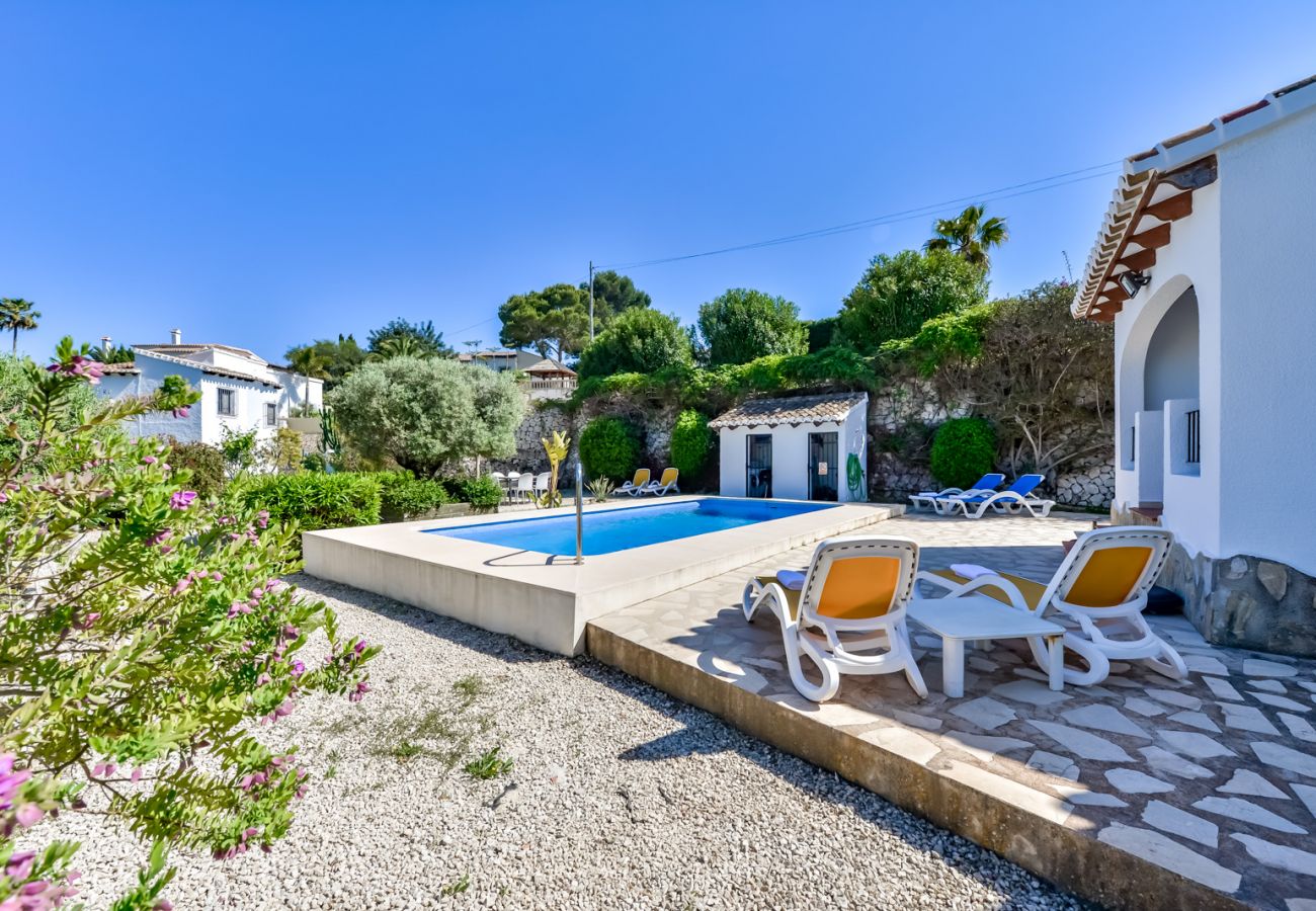 Villa in Moraira - Ferienhäuser in Moraira GUADALETE