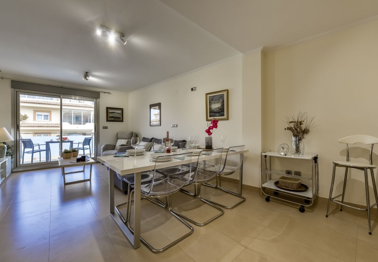 Ferienwohnung in Moraira - MARJALETA, Schönes Appartement im Zentrum von Moraira für 4 pax kostenloses Wifi.