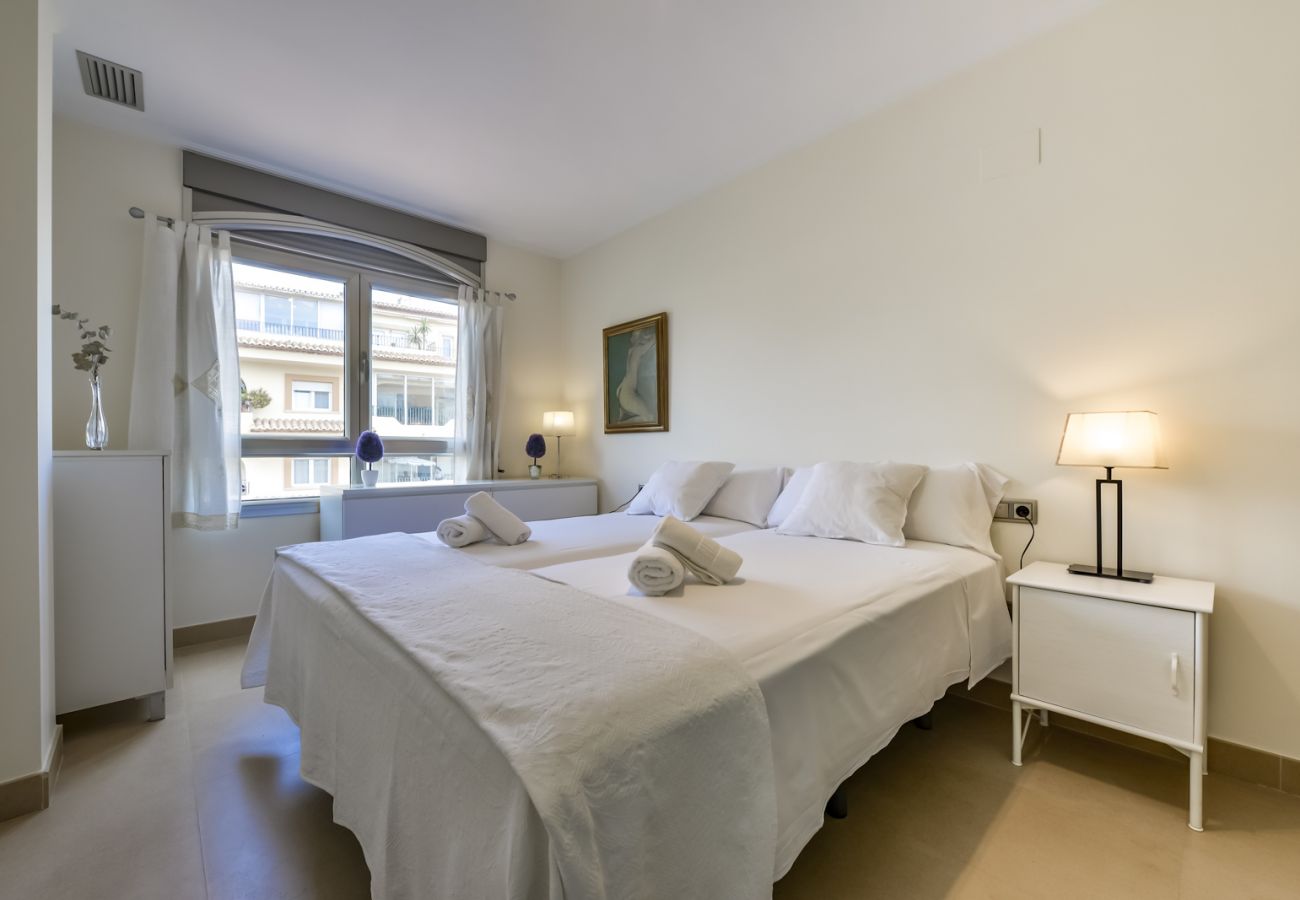 Ferienwohnung in Moraira - MARJALETA, Schönes Appartement im Zentrum von Moraira für 4 pax kostenloses Wifi.