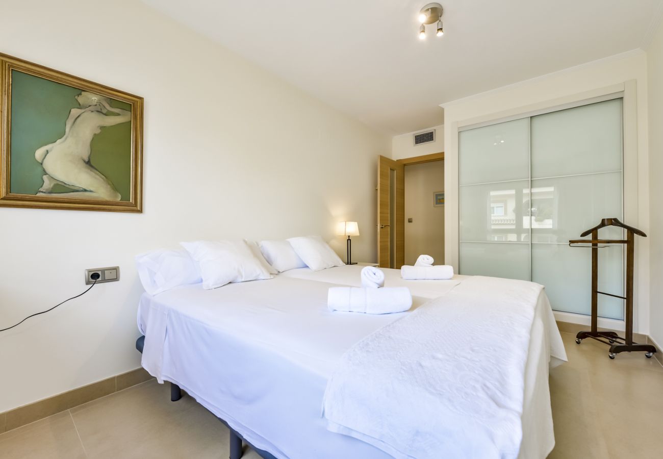 Ferienwohnung in Moraira - MARJALETA, Schönes Appartement im Zentrum von Moraira für 4 pax kostenloses Wifi.