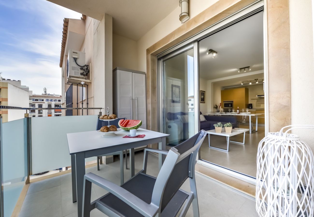 Ferienwohnung in Moraira - MARJALETA, Schönes Appartement im Zentrum von Moraira für 4 pax kostenloses Wifi.