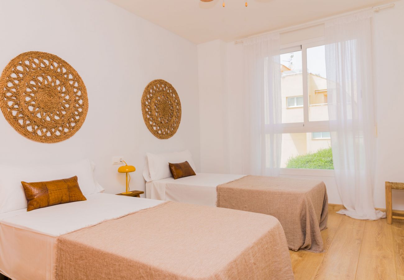 Ferienwohnung in Javea - Bahia de Javea Apartment Montañar, mit Sonnenterrasse und Gemeinschaftspool