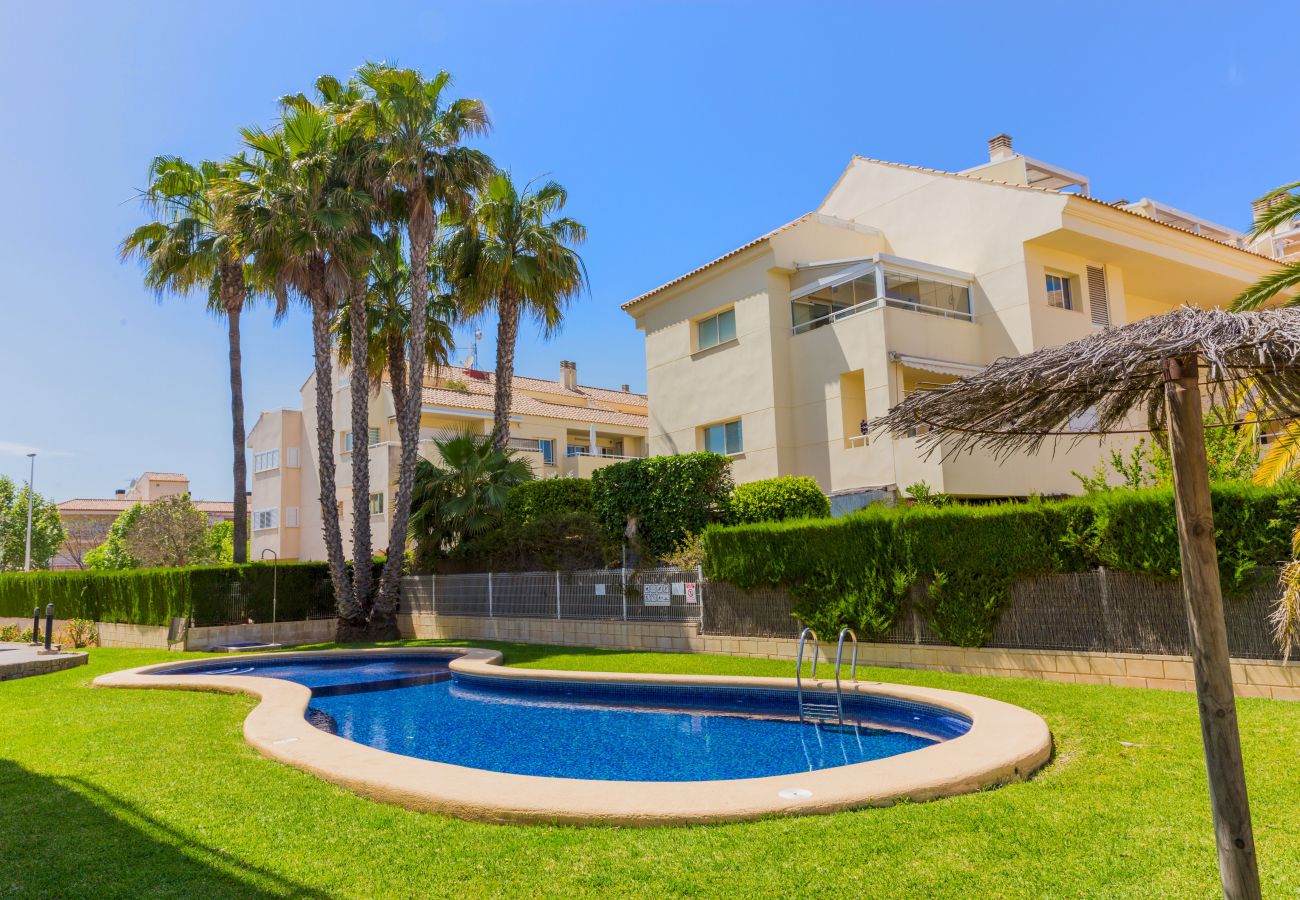 Ferienwohnung in Javea - Bahia de Javea Apartment Montañar, mit Sonnenterrasse und Gemeinschaftspool