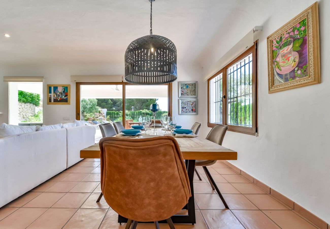 Villa in Moraira - Ferienhaus zur Miete in Moraira, LA ROCALLA