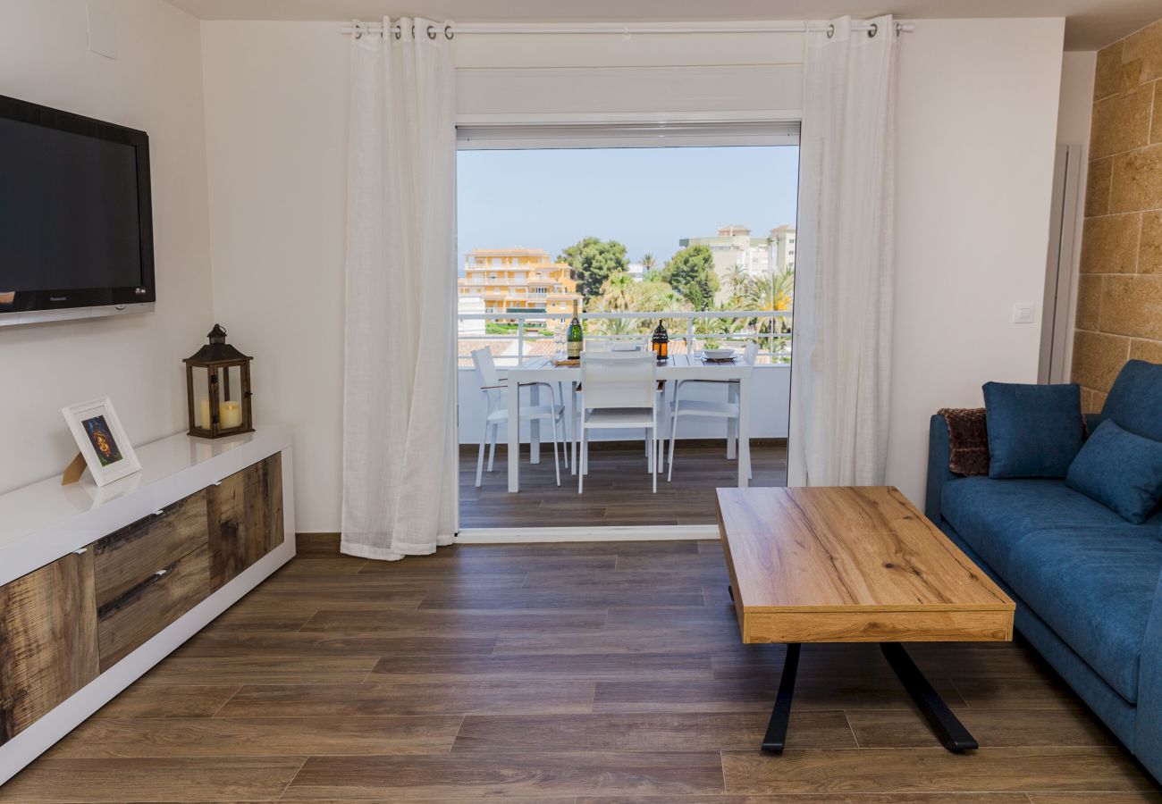 Ferienwohnung in Javea - Don Pepe Chic Apartment Javea, mit Terrasse, WiFi und großem Gemeinschaftspool