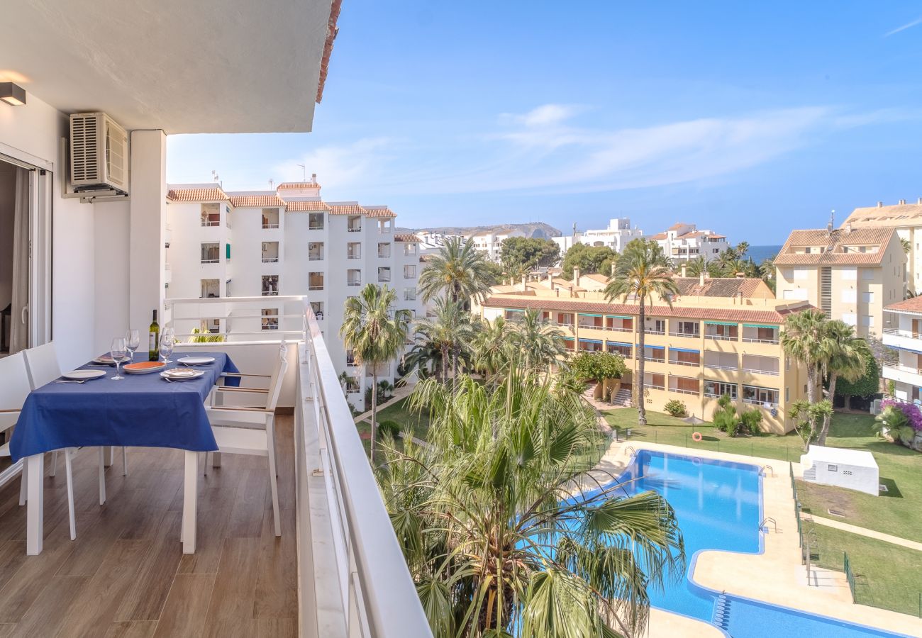 Ferienwohnung in Javea - Don Pepe Chic Apartment Javea, mit Terrasse, WiFi und großem Gemeinschaftspool