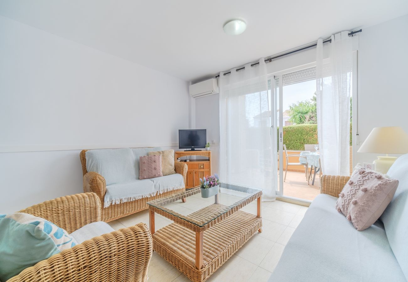 Ferienwohnung in Javea - Menorca Duplex Javea. mit Terrasse, Gemeinschaftspool und sehr nah am Strand