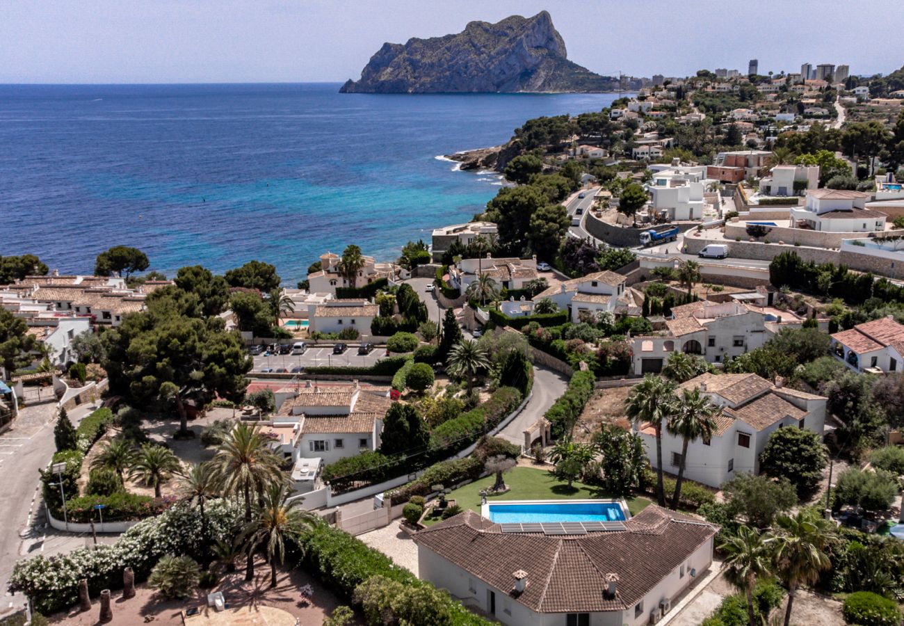 Villa in Benissa - Villa zur Miete in Benissa ACACIAS, in Cala Pinets mit privatem Schwimmbad für 6 pax 