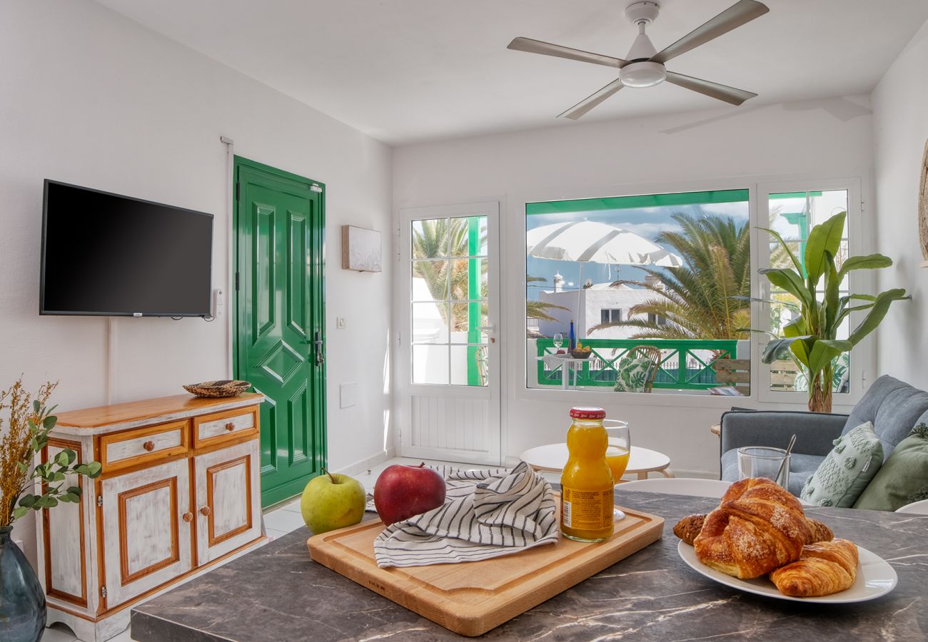 Ferienwohnung in Puerto del Carmen - Chez Carmen - Gemütliches und moderne Haus mit Meerblick, Pool und Glasfaser