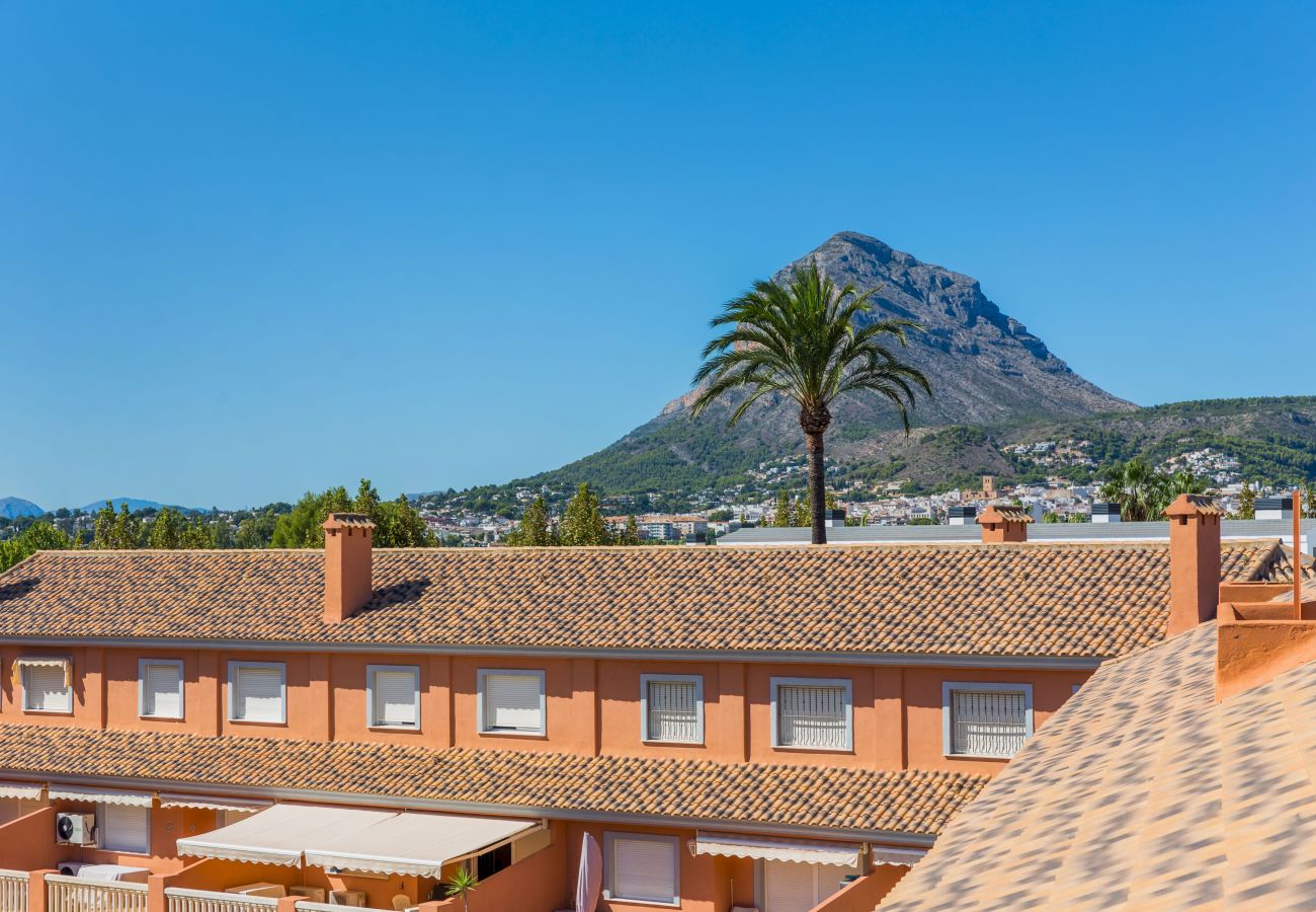 Ferienwohnung in Javea - Arenal Park II Apartment Javea Arenal, mit Terrassen, Klimaanlage und Gemeinschaftsräumen mit großem Swimmingpool, Garten, Tennis, Paddel