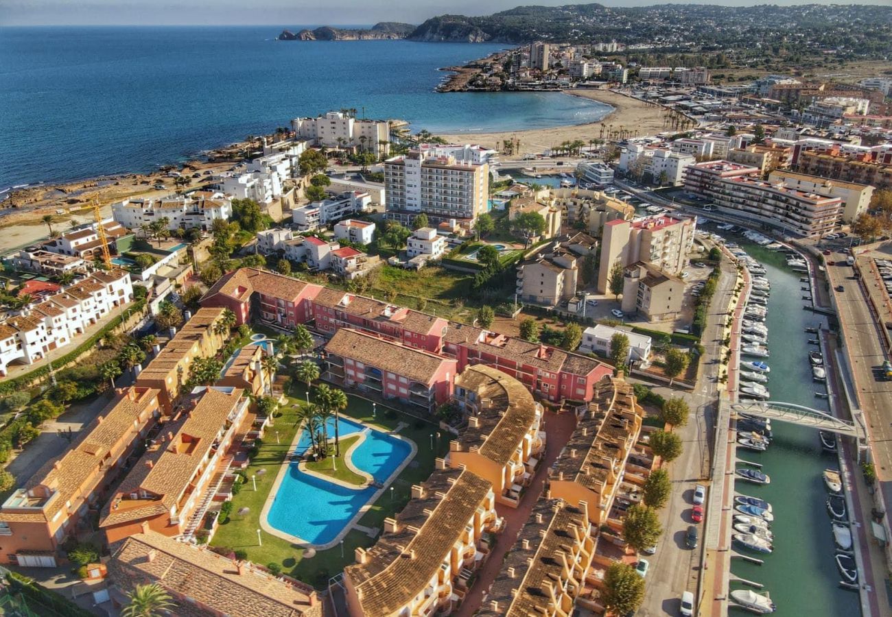 Ferienwohnung in Javea - Arenal Park II Apartment Javea Arenal, mit Terrassen, Klimaanlage und Gemeinschaftsräumen mit großem Swimmingpool, Garten, Tennis, Paddel