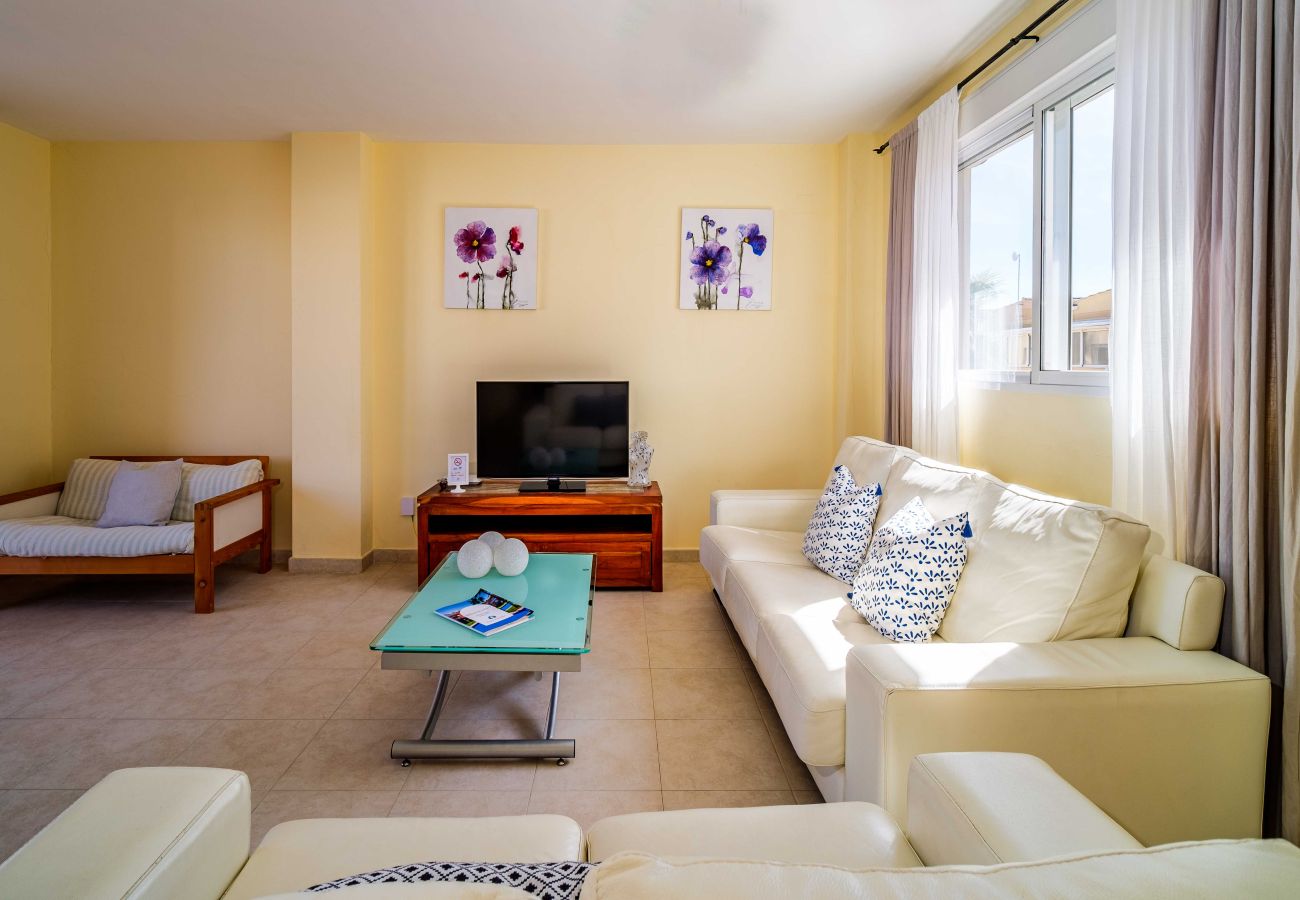 Ferienwohnung in Javea - Arenal Park II Apartment Javea Arenal, mit Terrassen, Klimaanlage und Gemeinschaftsräumen mit großem Swimmingpool, Garten, Tennis, Paddel