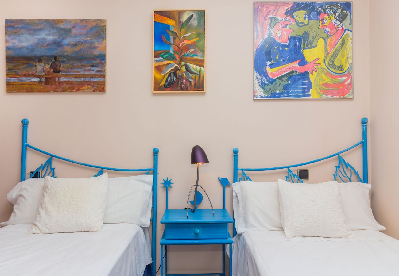 Ferienwohnung in Javea - Albamar Apartment Javea Arenal, mit großen Terrassen, Solarium, Klimaanlage und Gemeinschaftspool