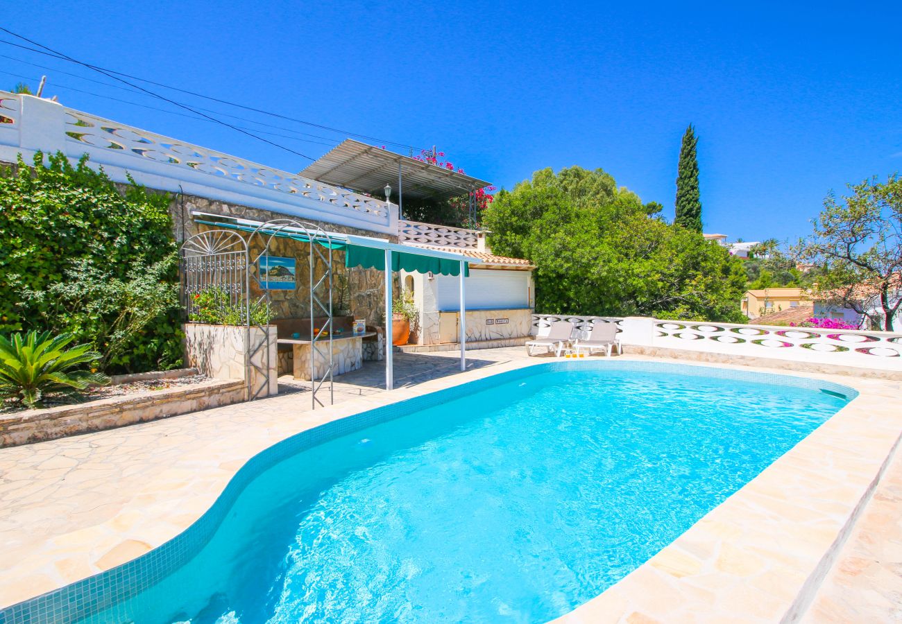 Villa in Denia - Villa in Denia mit unschlagbarer Aussicht für 10 Personen