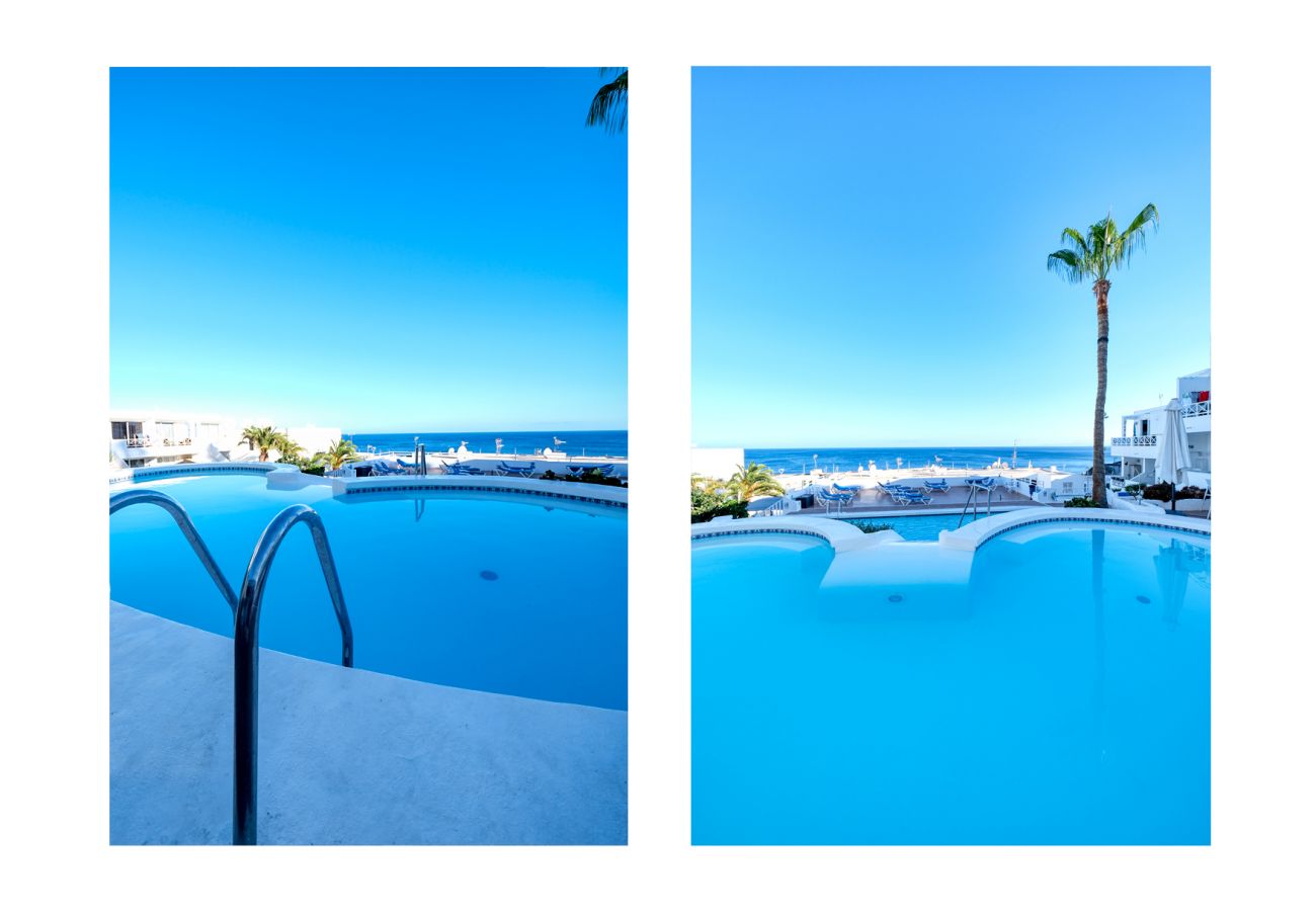 Studio in Puerto del Carmen - Suite Infinity Ocean - fantastischer Pool und Meerblick