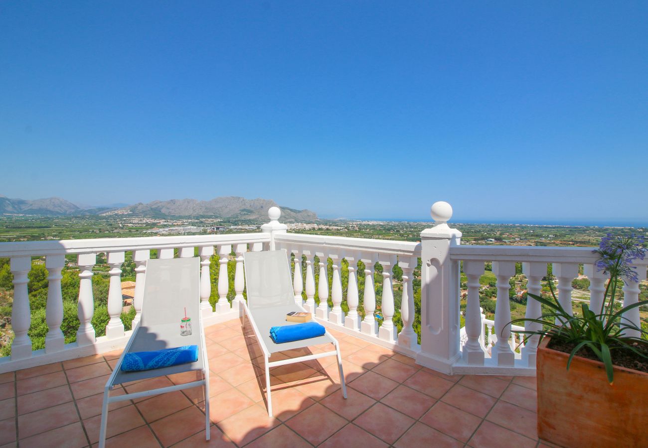 Villa in Pedreguer - Villa mit Panoramablick all inclusive La Sella DJ