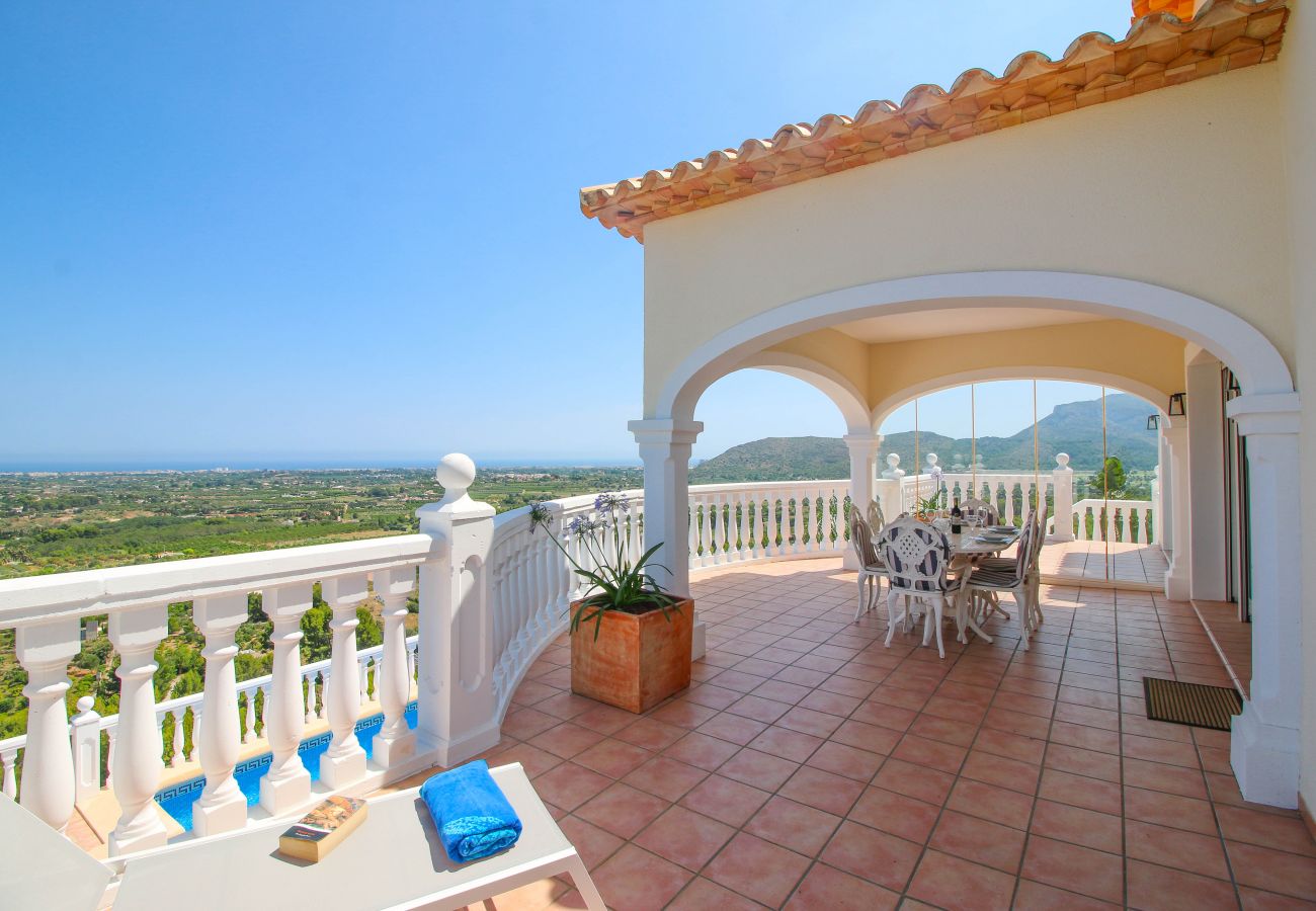 Villa in Pedreguer - Villa mit Panoramablick all inclusive La Sella DJ