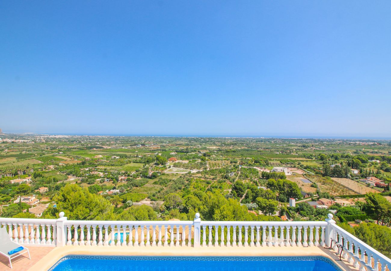 Villa in Pedreguer - Villa mit Panoramablick all inclusive La Sella DJ