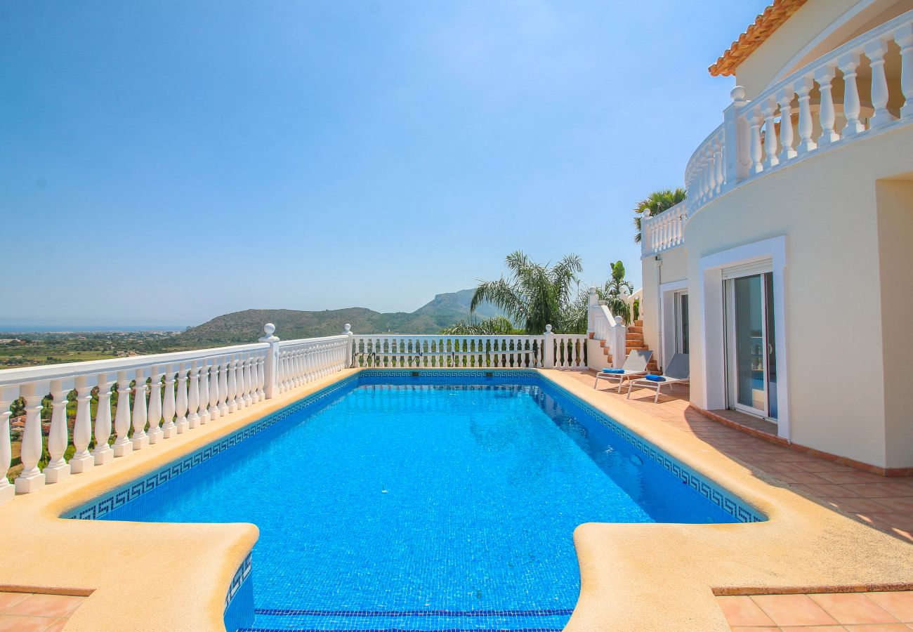 Villa in Pedreguer - Villa mit Panoramablick all inclusive La Sella DJ