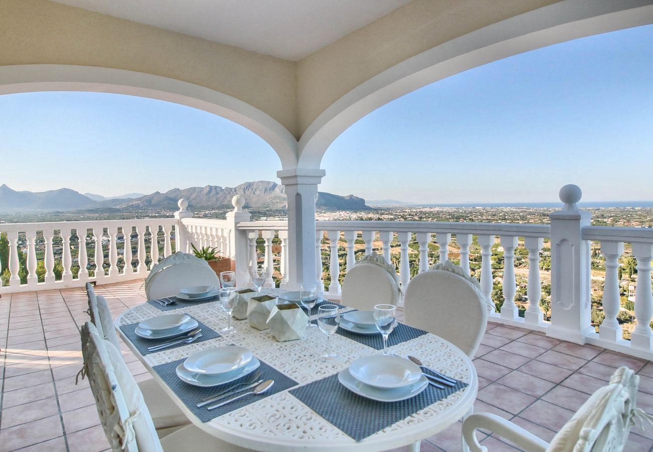 Villa in Pedreguer - Villa mit Panoramablick all inclusive La Sella DJ