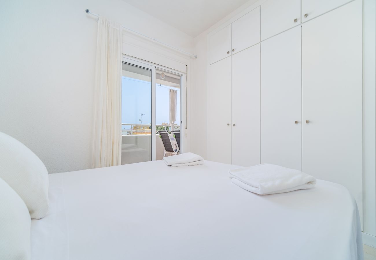 Ferienwohnung in Javea - Don Pepe Indigo Apartment Javea mit Terrasse, WLAN und großem Gemeinschaftspool